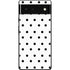 White and Black Polka Dots Google Pixel 6 Skin